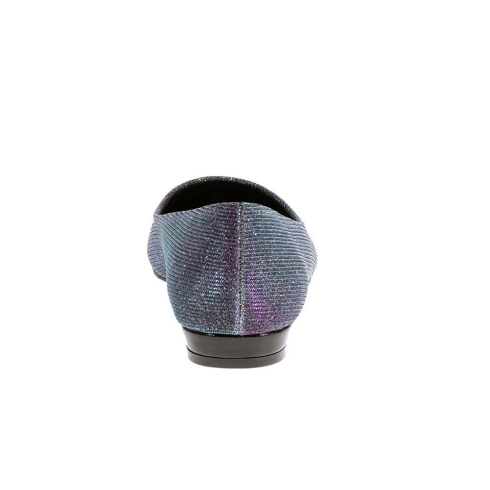 Midnight Glitz Multicolor Comfortable Ballet Flats - Picture 8 of 8