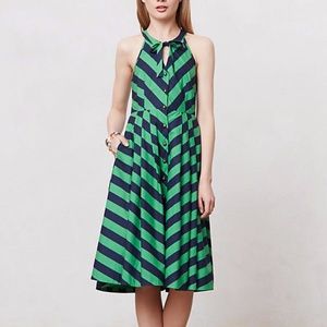 Girls from Savoy Emerald Ripple Dress