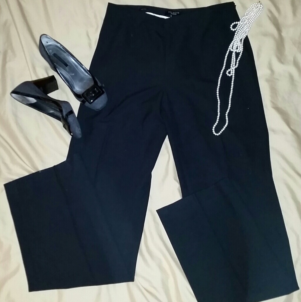 Gorgeous Talbots Long Black Slacks!