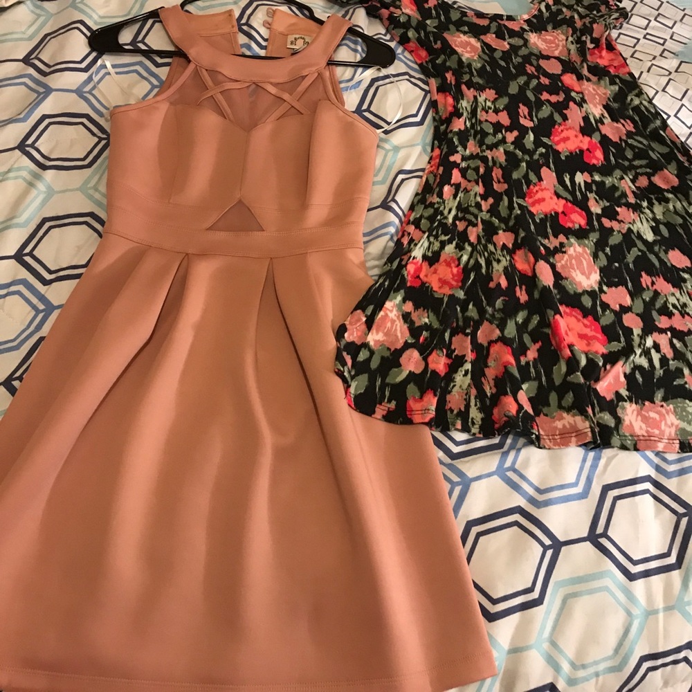 I am selling both dresses only worn once.
