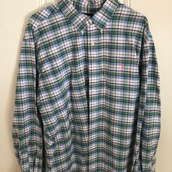 Ralph Lauren Long sleeve button down custom fit - Picture 1 of 4