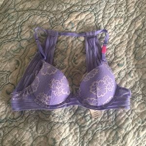 NWT Victoria Secret Bra 32B purple pretty back 💜