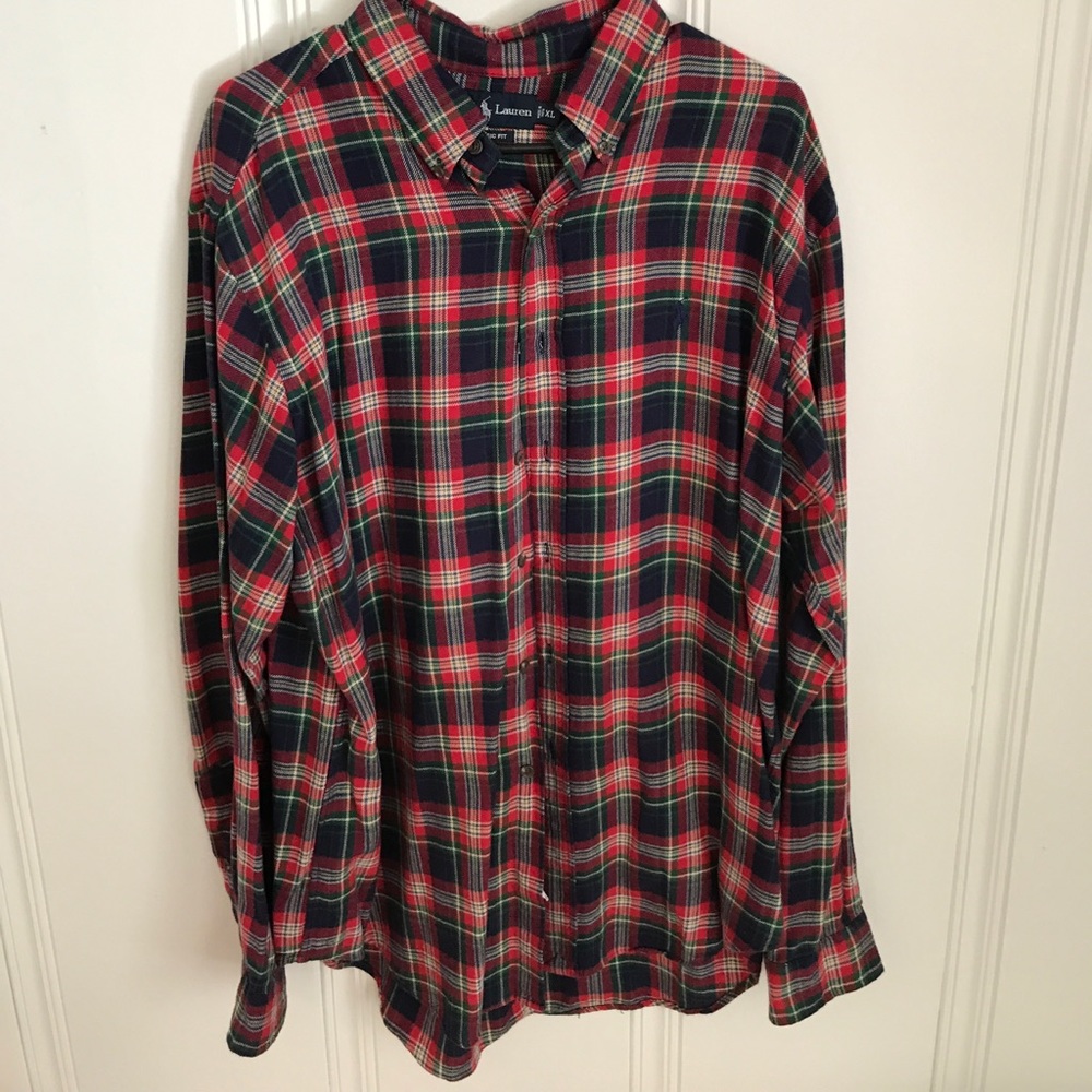 Long sleeve button down classic fit Ralph Lauren