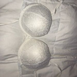 White lace Victoria’s Secret Bra