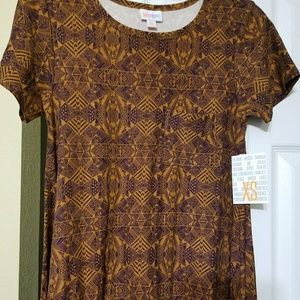 Legging fabric aztec Carly dress nwt xs