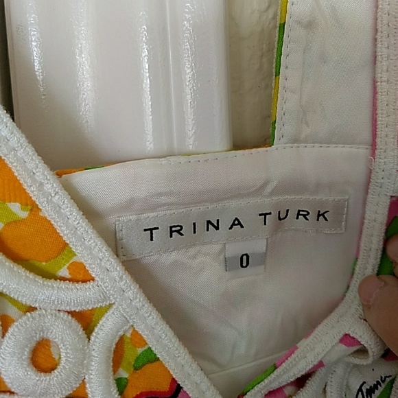 Multicolor Trina Turk sundress new with tags size - Picture 3 of 4