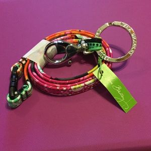 NWT Vera Bradley breakaway lanyard