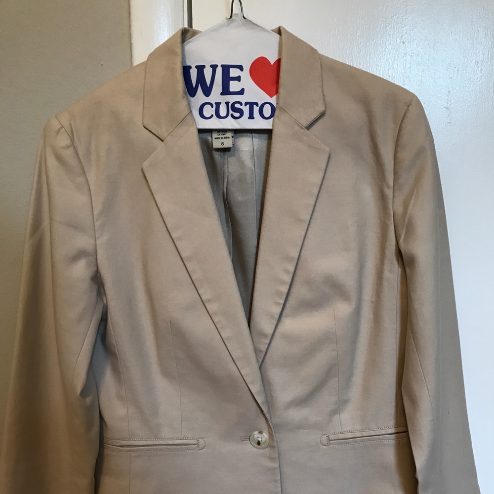 Banana Republic Khaki Suit