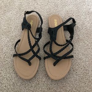 Soda sandals.