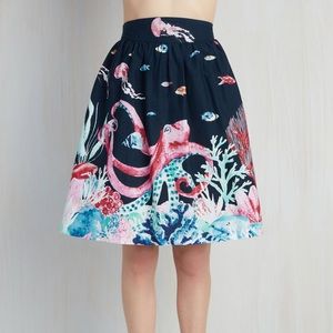 ModCloth Style Study Marine Bio Skirt