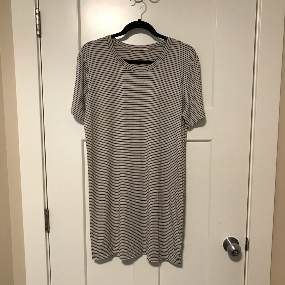 Striped T-Shirt Dress