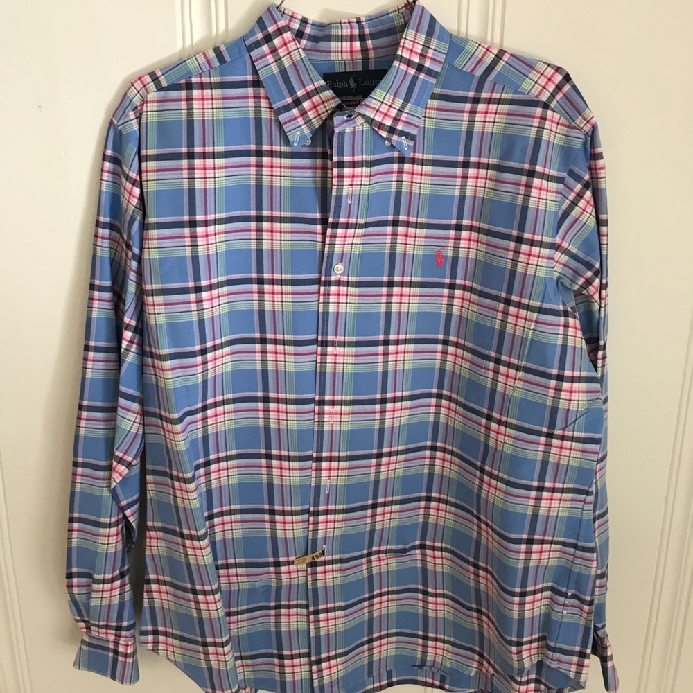Ralph Lauren long sleeve button down classic fit