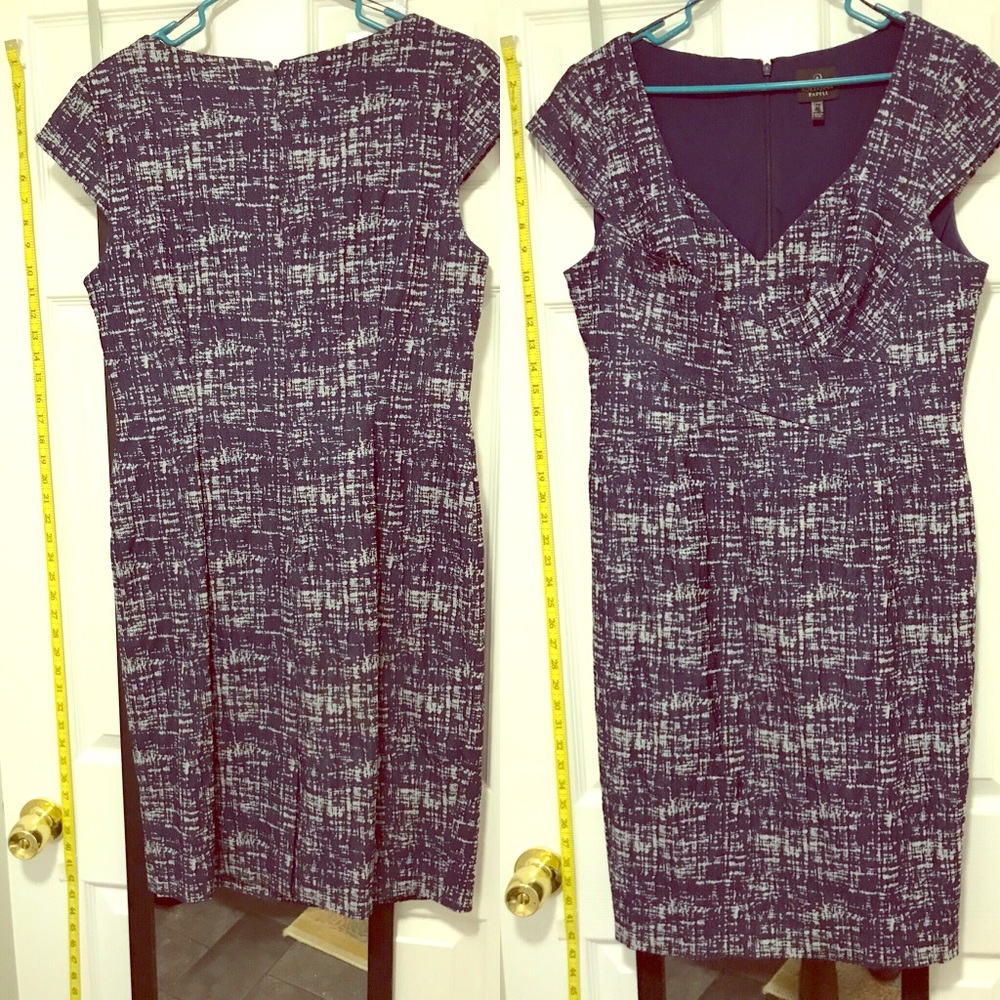 Navy blue stretchy dress
