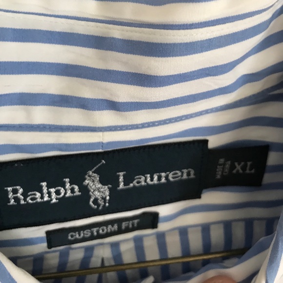 Ralph Lauren button down custom fit - Picture 2 of 5