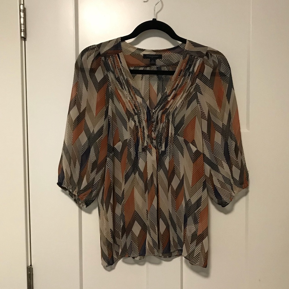 Geometric Blouse