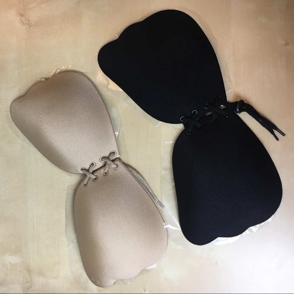 Strapless push up bra set (2 each color)