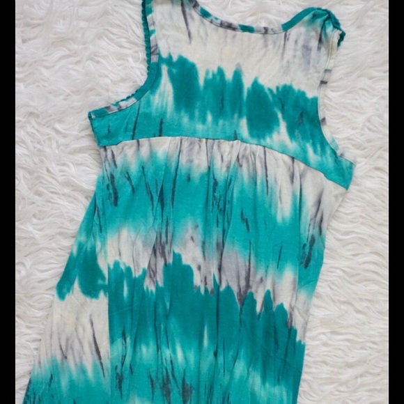 Turquoise blouse - Picture 2 of 3