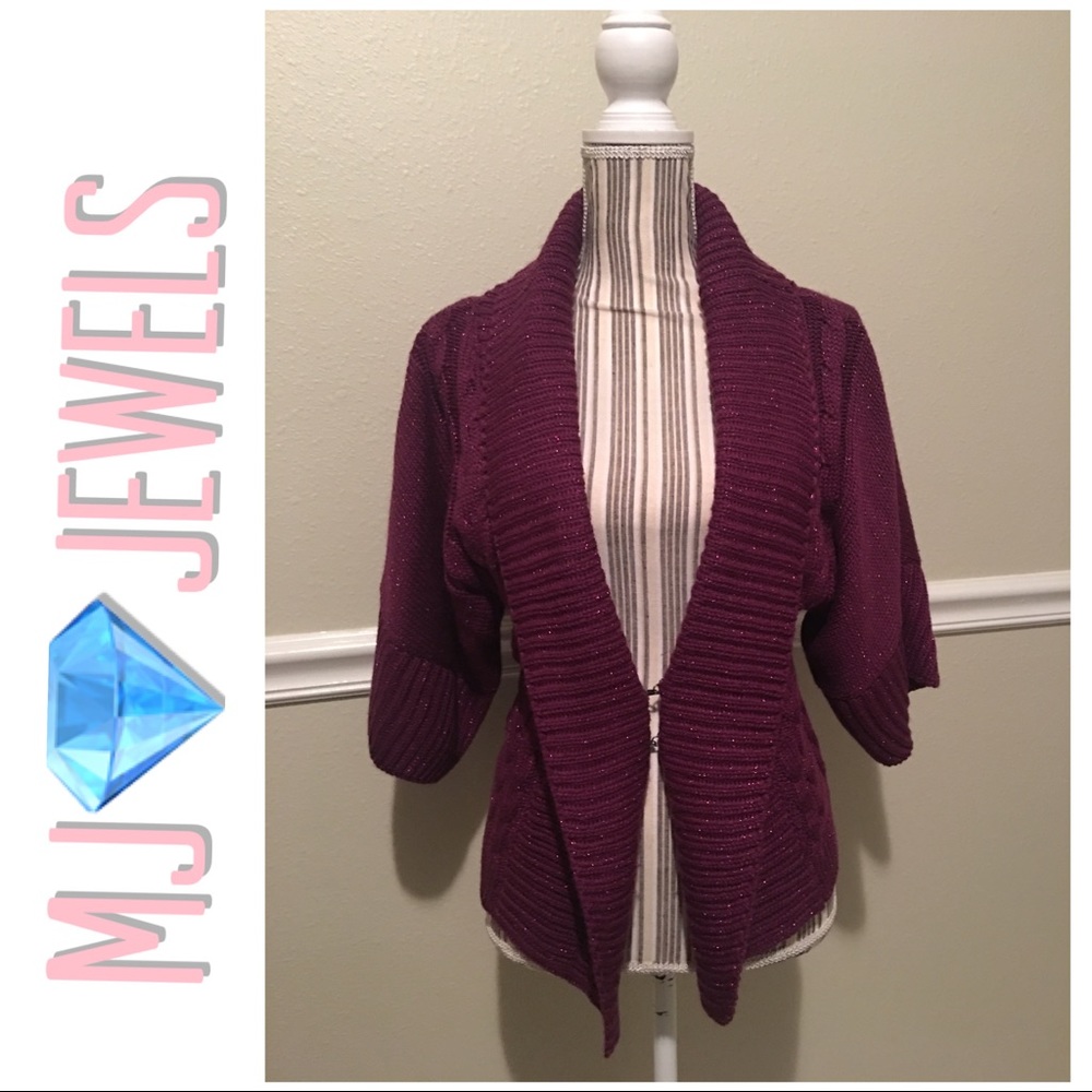 💕New Sparkling Plum 2B Bebe Sweater