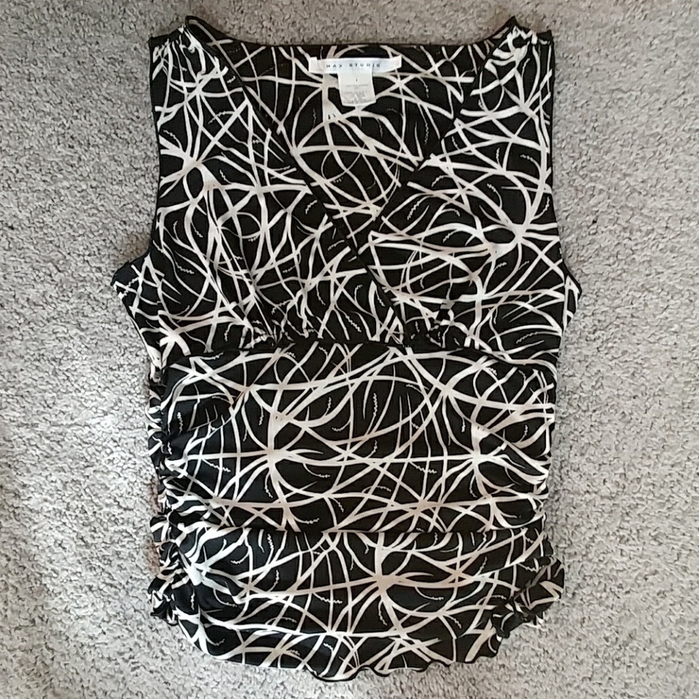Max Studio Patterned Top
