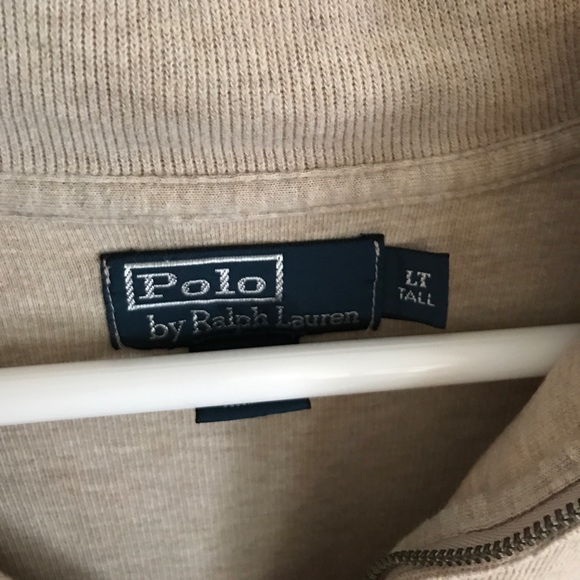 Ralph Lauren zip up large/tall - Picture 2 of 4