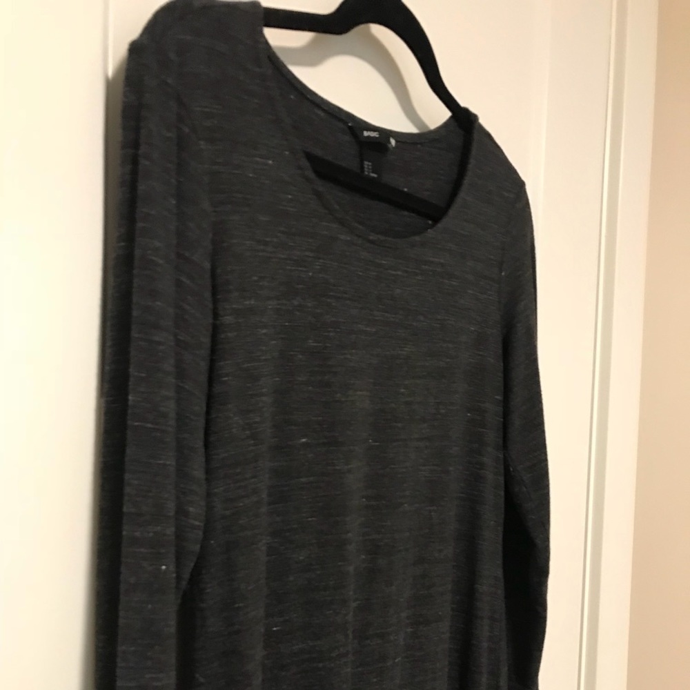 Long sleeve T-shirt dress