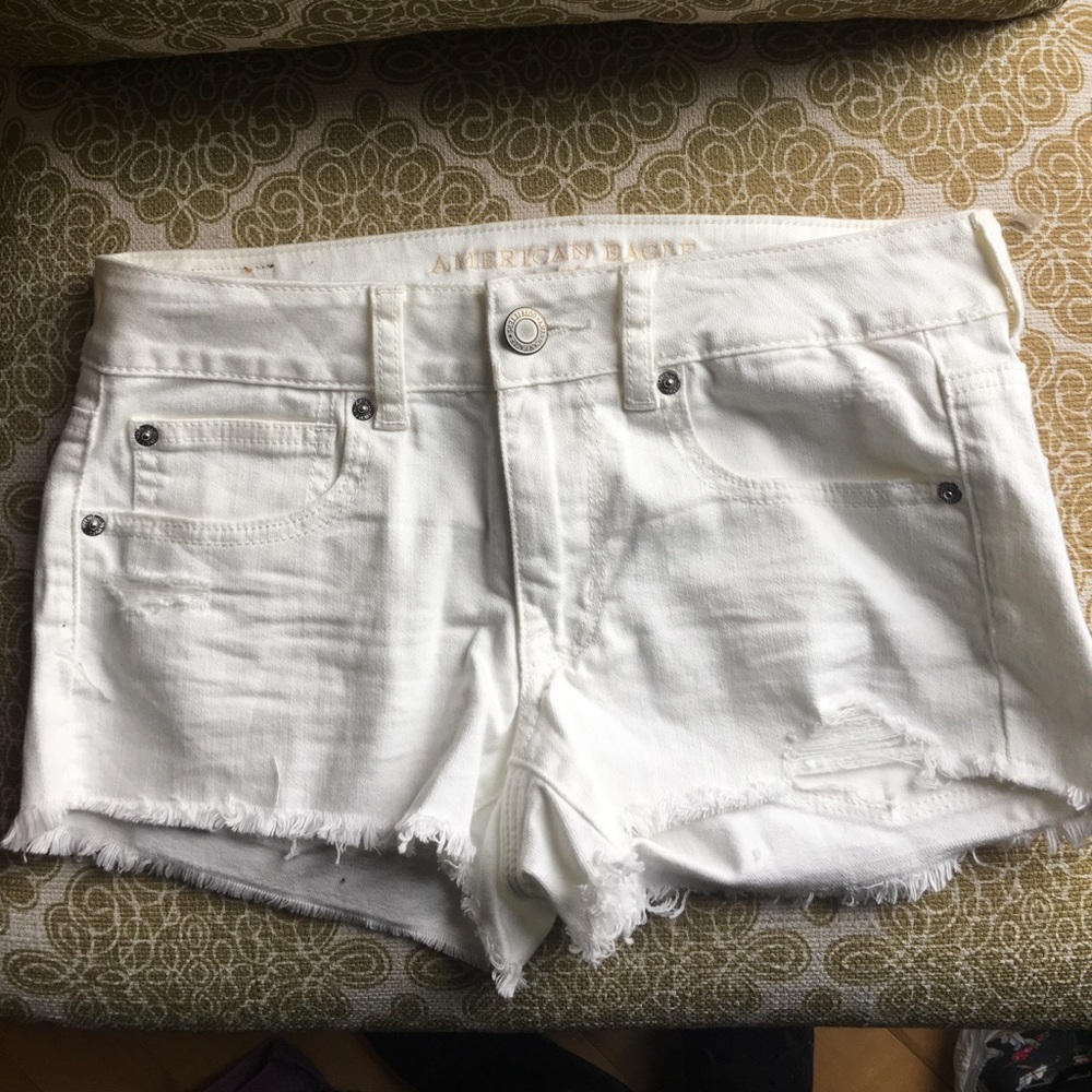 White Shorts