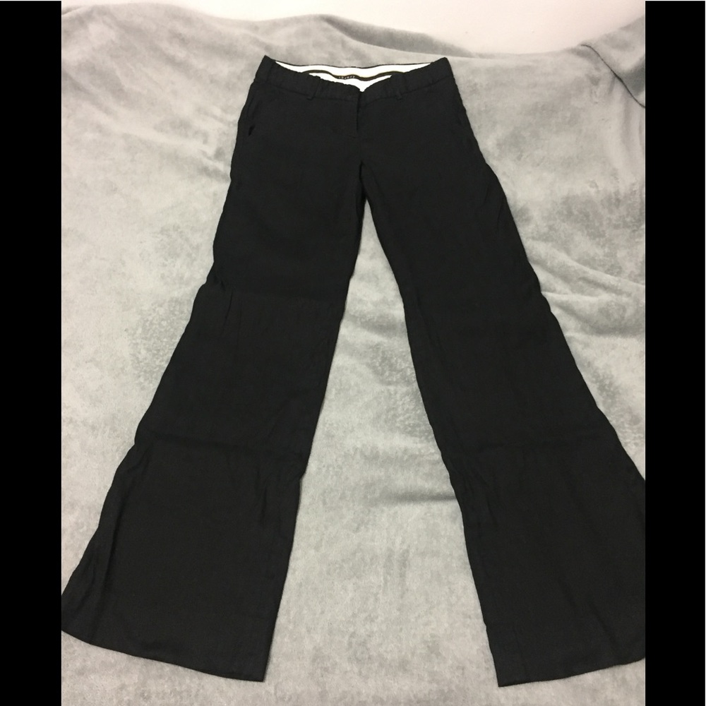 1 Theory cotton flare pants