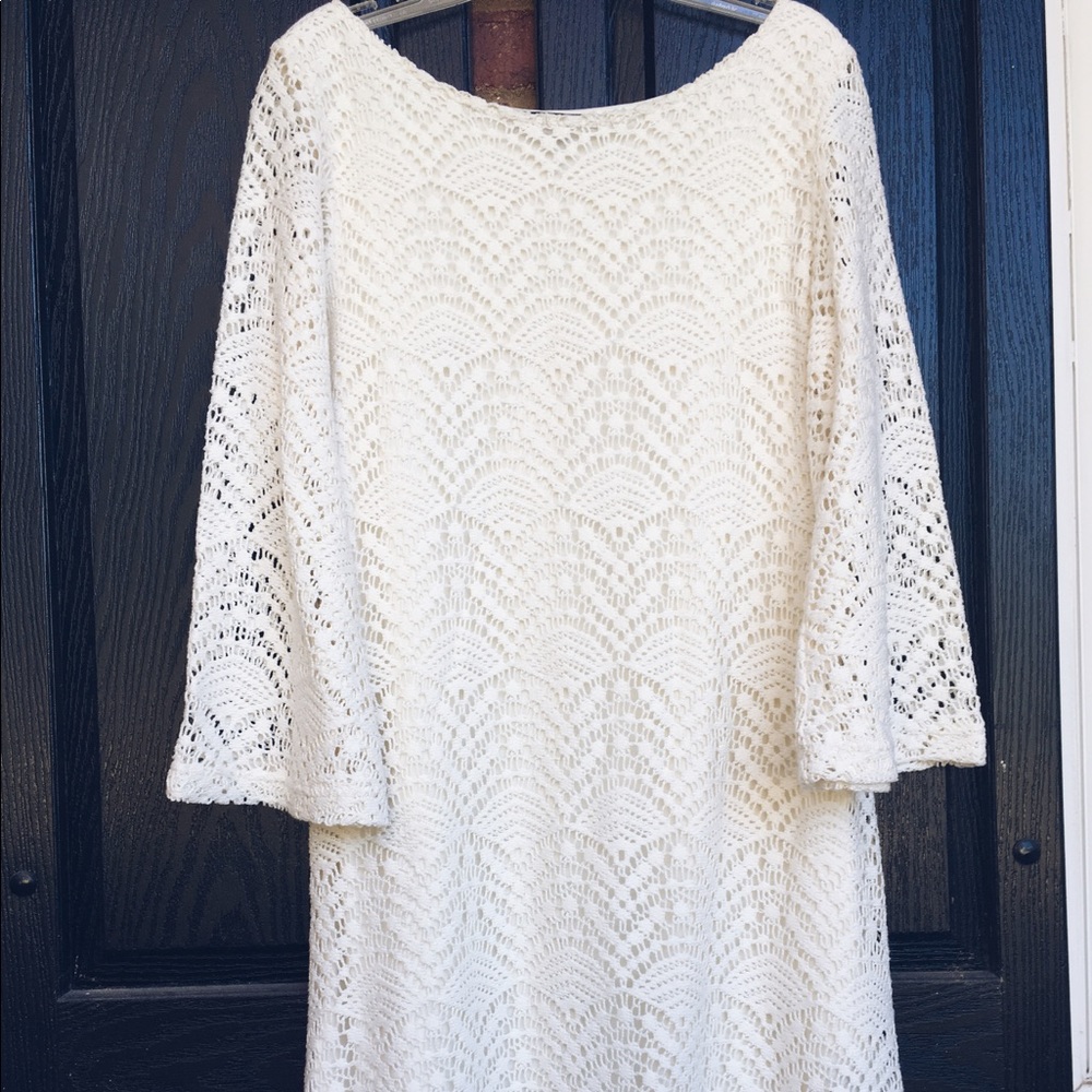 Lace Sharagano Dress