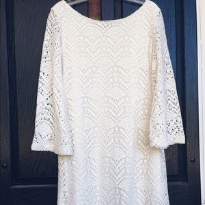 Lace Sharagano Dress