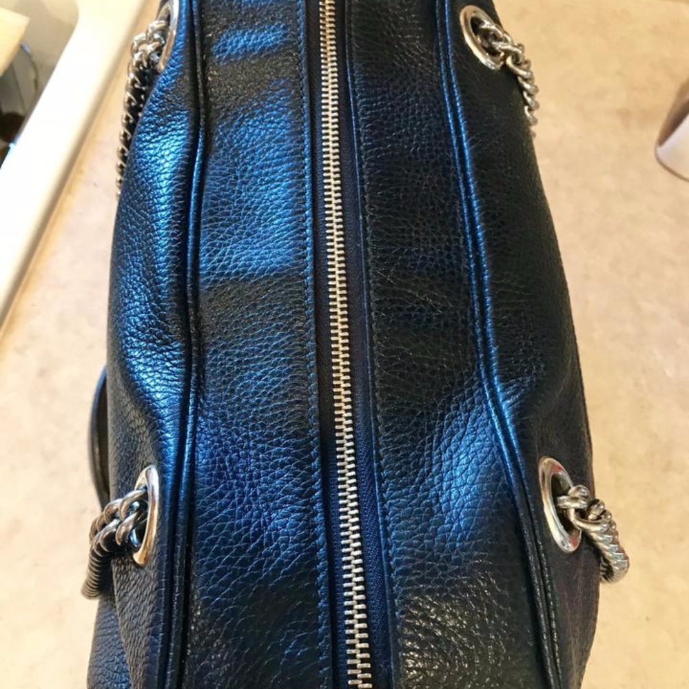 ❤️SOLD❤️ Gucci Soho Chain Zipper Shoulder Bag - Picture 7 of 8