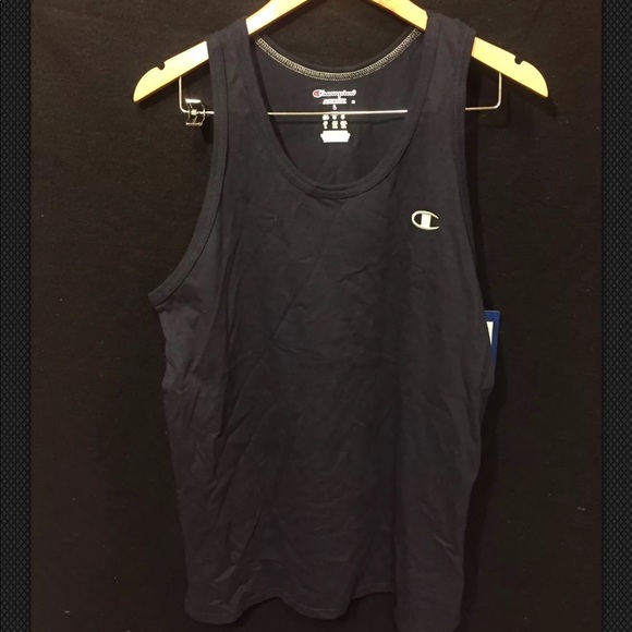 Men’s Champion Classic Jersey Ringer Tank Large - Picture 3 of 3
