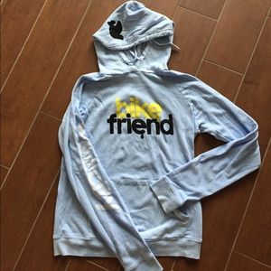 Light blue sweatshirt