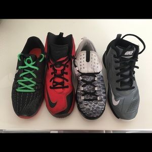 Boys Nike sneakers 4 pairs for $75!!!
