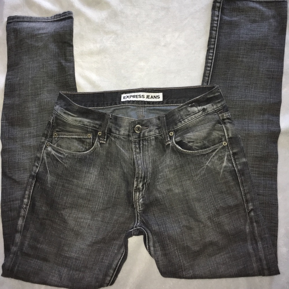 Slim fit Charcoal EXPRESS Men’s Jeans
