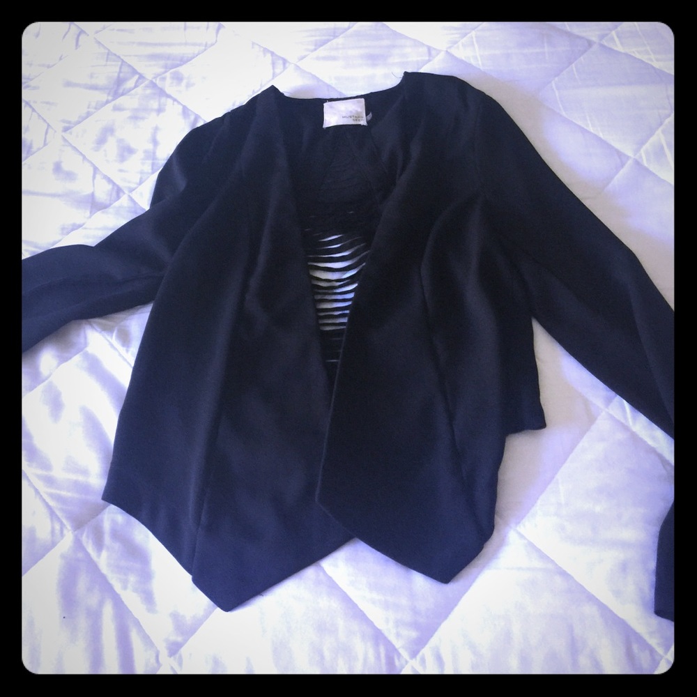 Cropped blazer
