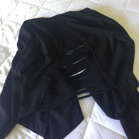 Cropped blazer - Picture 3 of 3