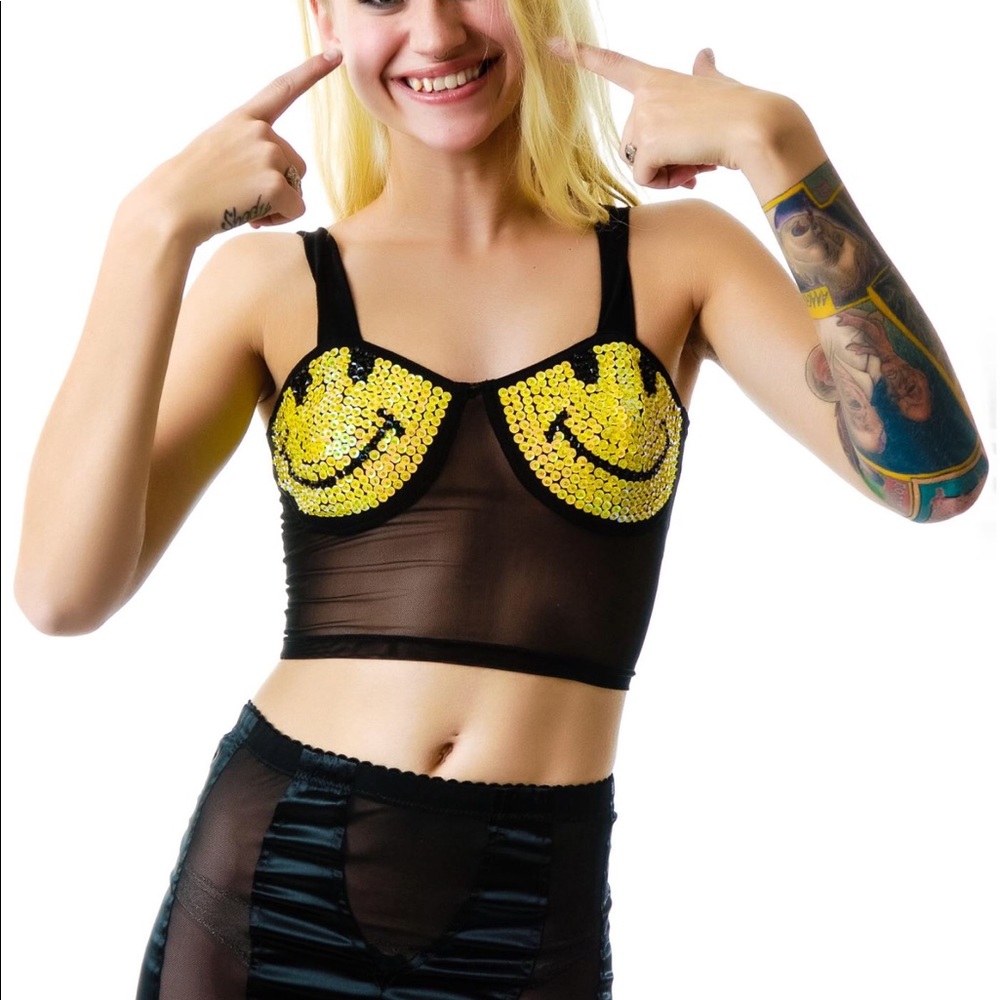 UNIF smiley bustier