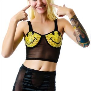 UNIF smiley bustier