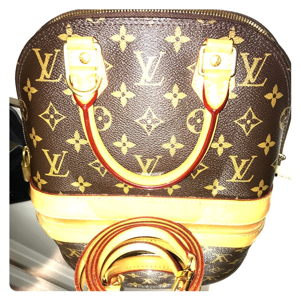 Alma BB monogram canvas authentic Louis Vuitton