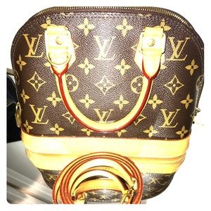 Alma BB monogram canvas authentic Louis Vuitton