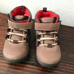 New Boys stride rite leather lumberjack boots