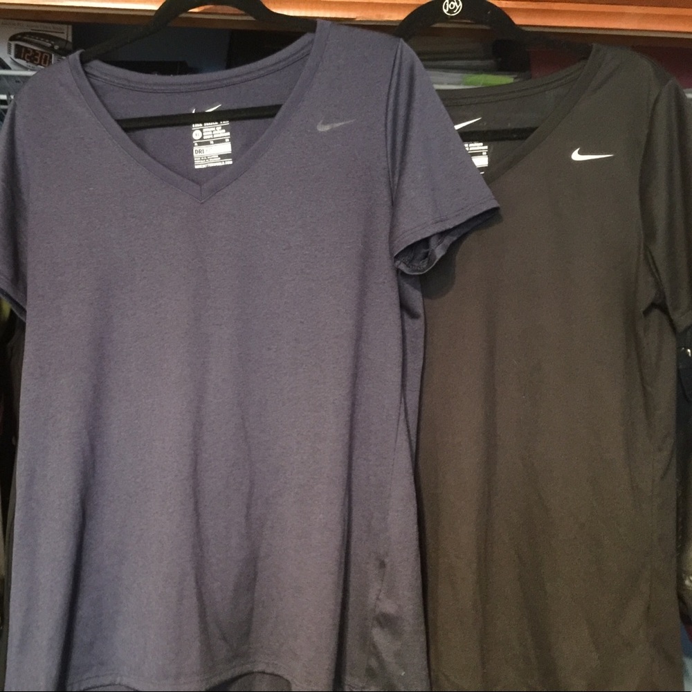 Nike Dri-Fit V-Neck Shirts