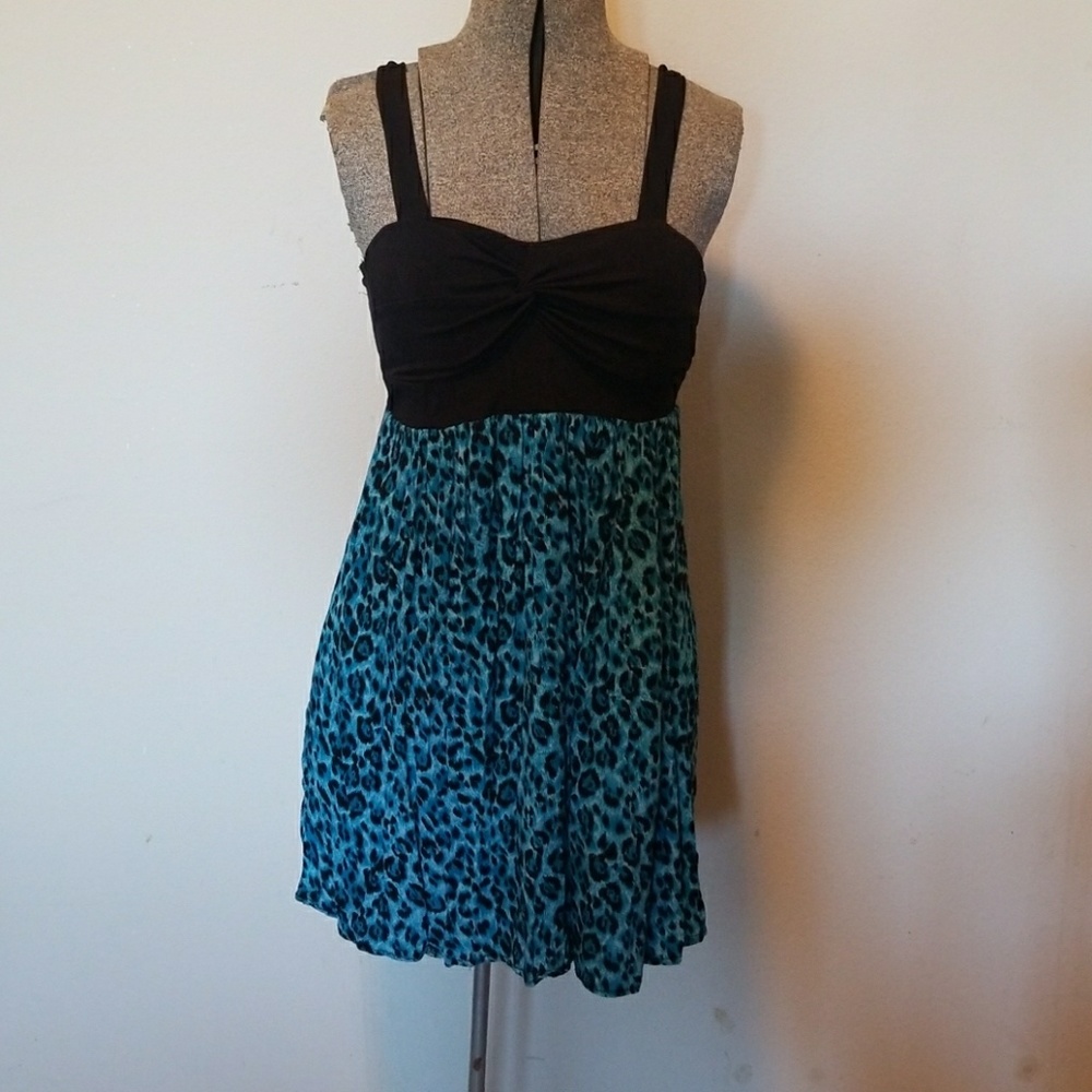 Leopard print dress