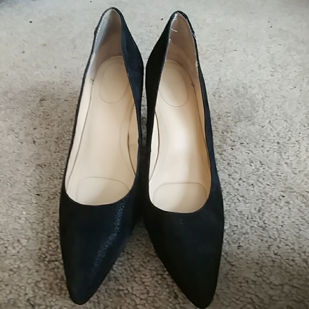 Calvin Klein Suede Heels