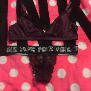 NWT Small Bralette And Panty Set
