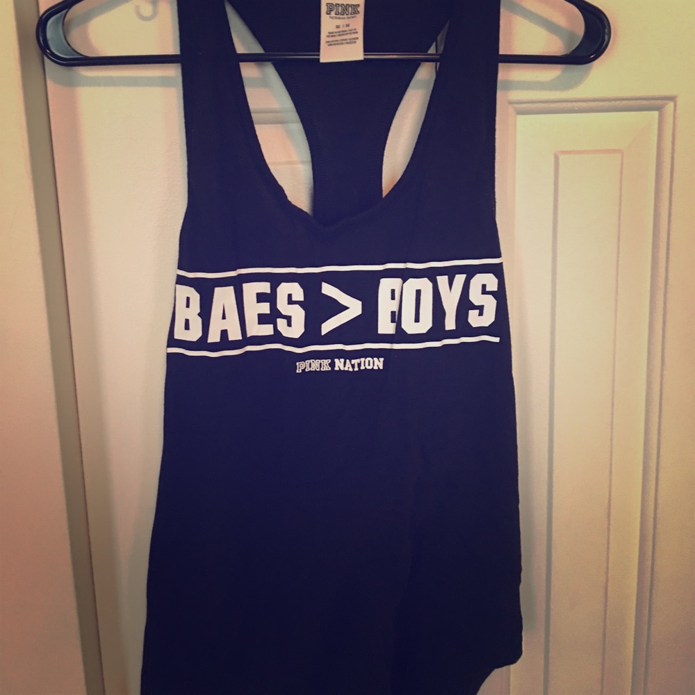 PINK racer back tank