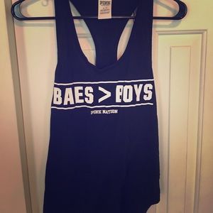 PINK racer back tank