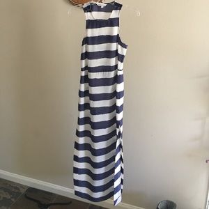 BCBG striped maxi