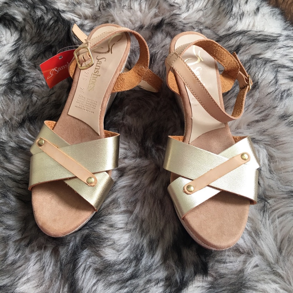 NWT Sanshoes Wedges from Mexico - Picture 2 of 6