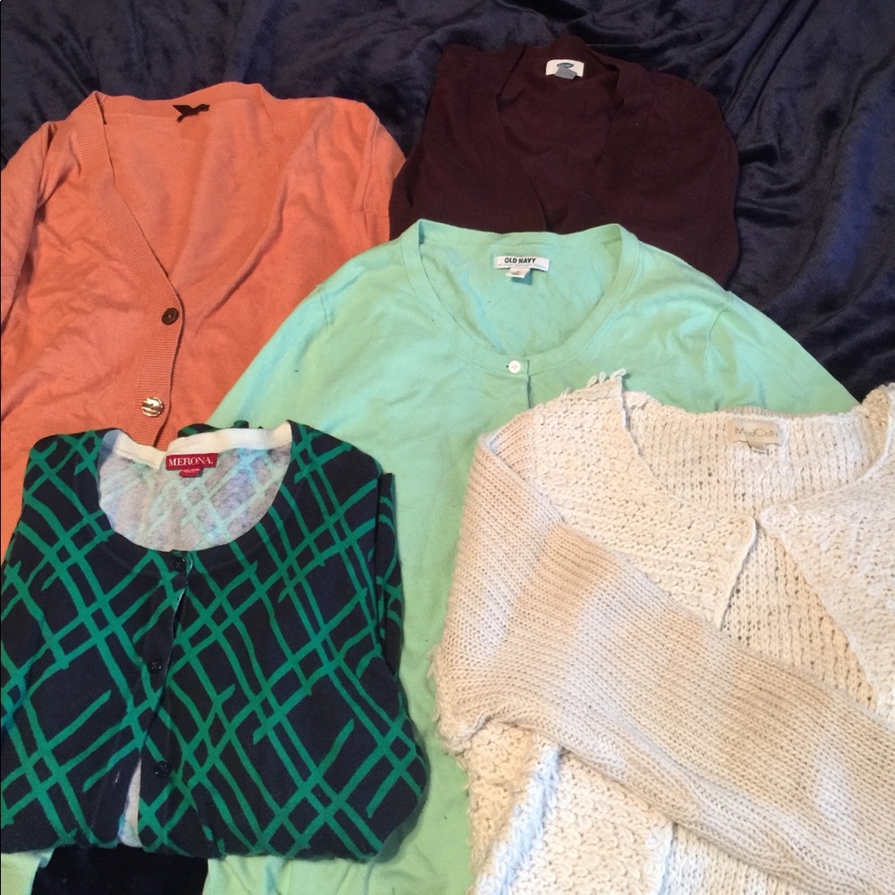 Five Cardigans